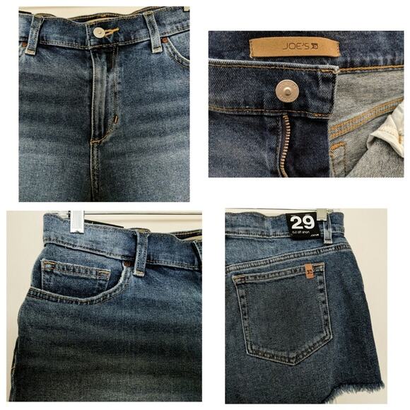 Joe's Jeans Cut Off Shorts - Size 29 - NWT - Picture 4 of 7